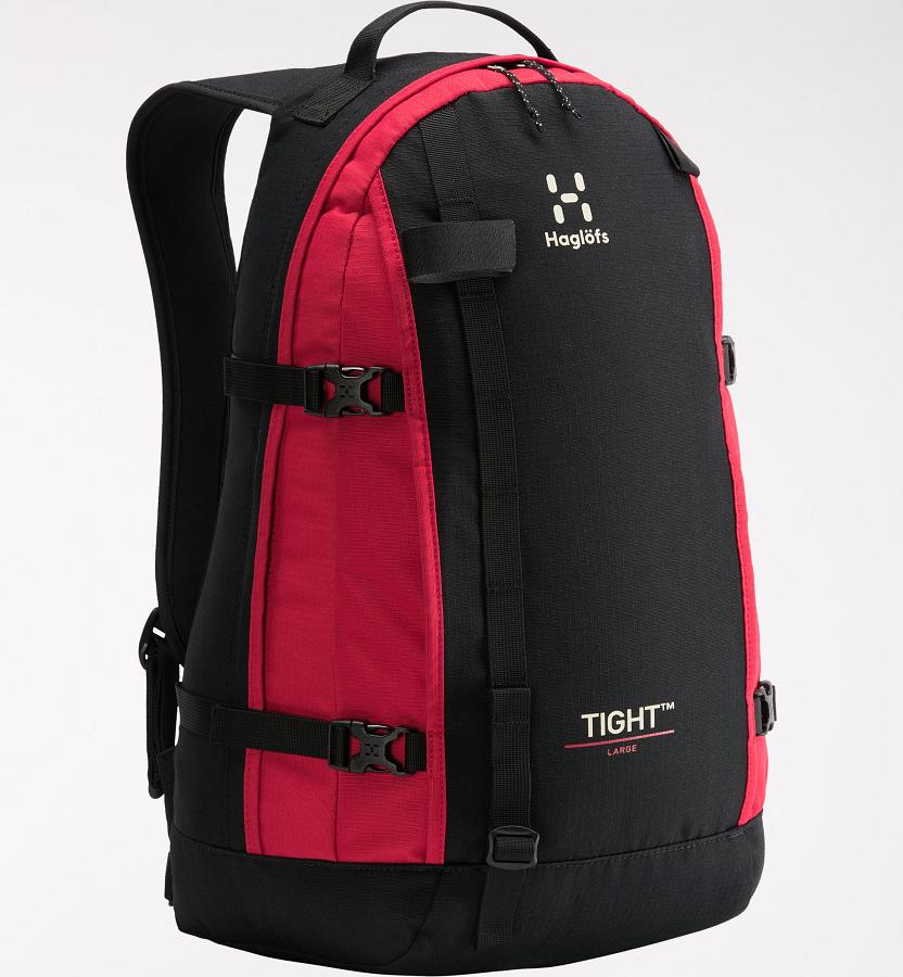 Haglöfs Womens Tight Large Daypack Black/Red New Zealand 69283MFPX